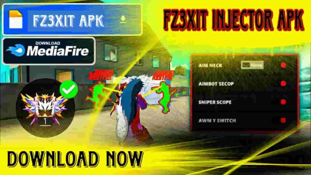 FZ3Xit Injector APK F.F 