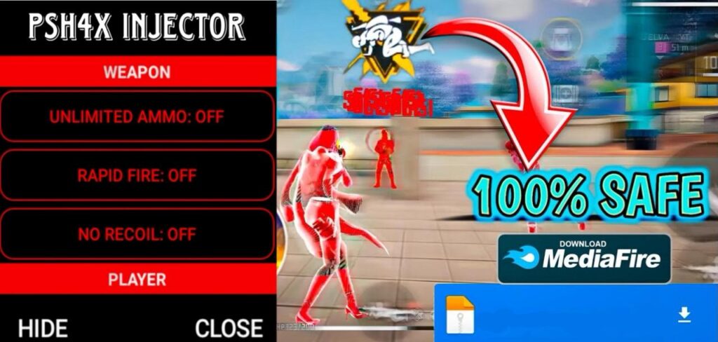 PSH4X Injector Free Fire V9.08 Download Free – Enhance Gameplay