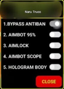 Naru Truco Injector APK F.F – Latest v5.6.7 Download Now 1