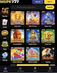 MGPK777 Game App